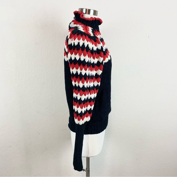 Vintage Featherstone Knit Mock Neck Sweater - Picture 2 of 8